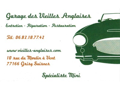 Garage des vieilles anglaises